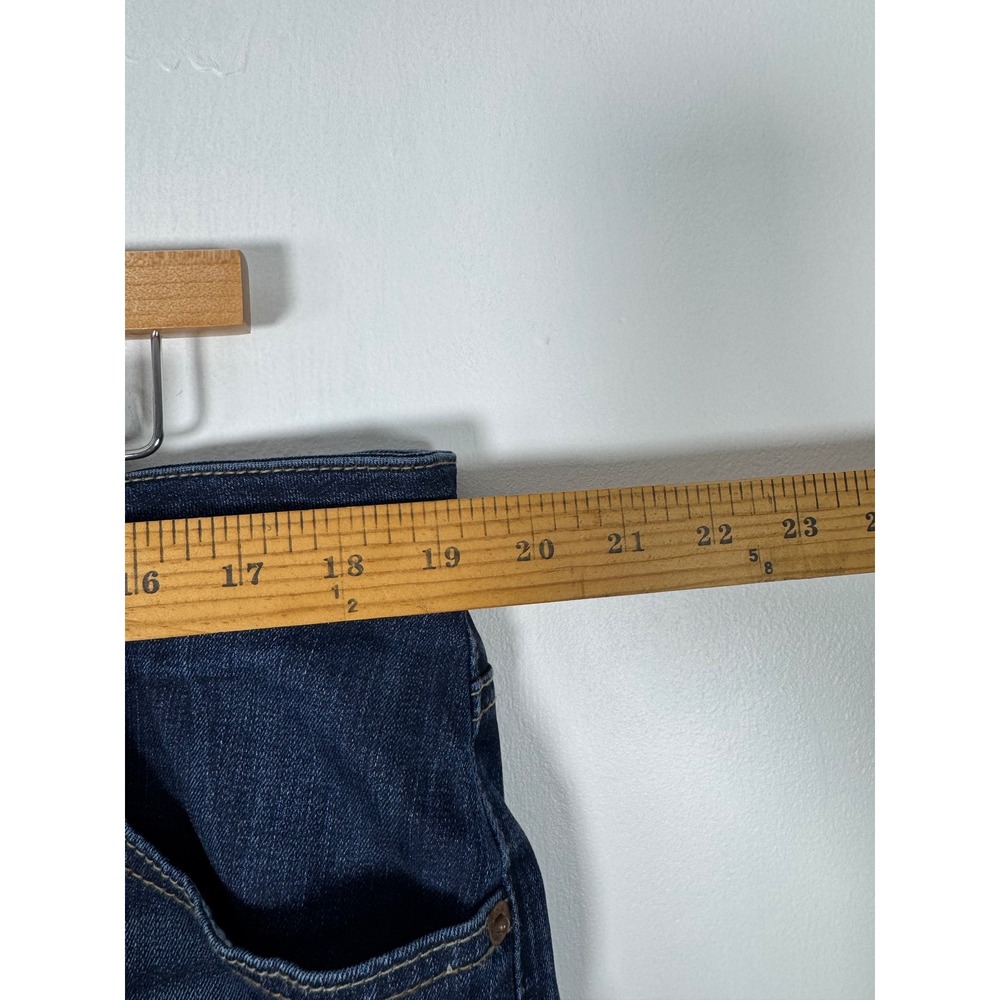 Classic Lucky Brand Womens 14W Skinny Jeans‎ Dark Indigo Mid Rise Stretch Denim - Picture 8 of 11